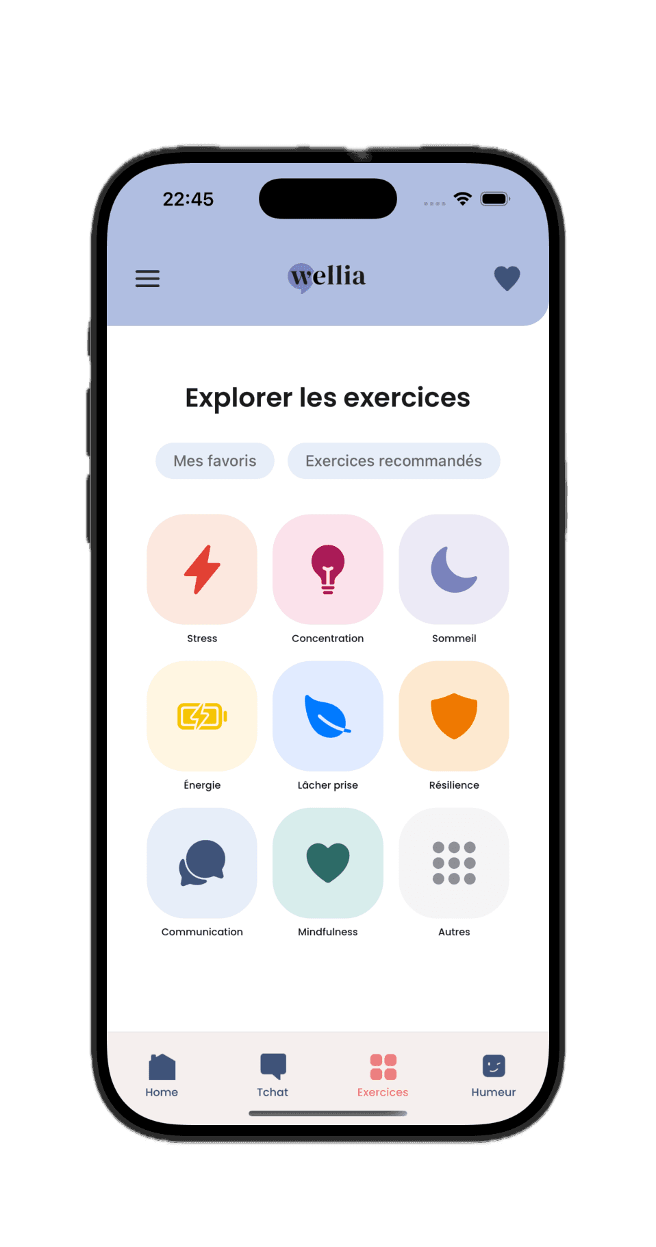 Programme de bien-être Wellia